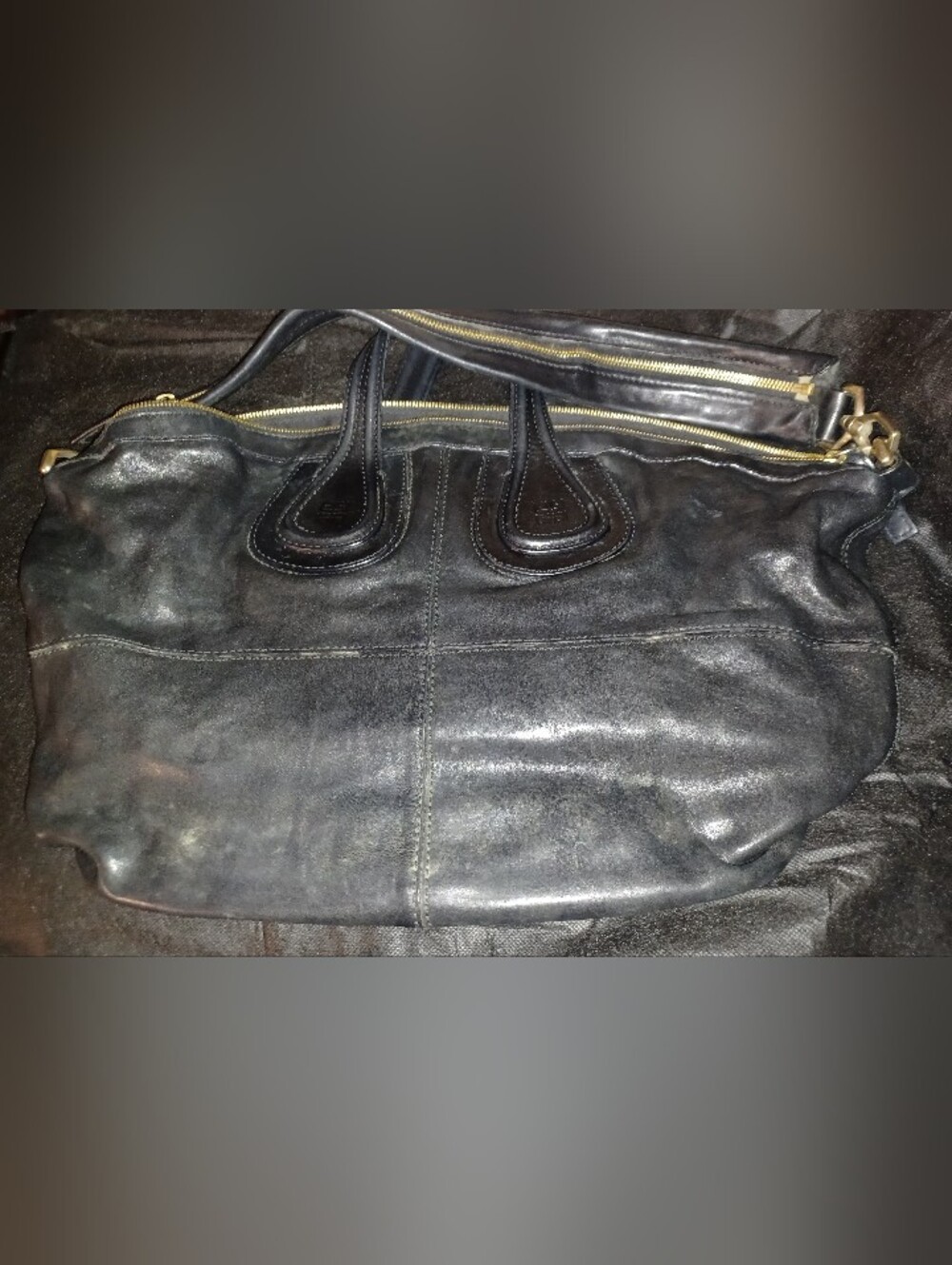Givenchy Nightingale Satchel Leather Bag